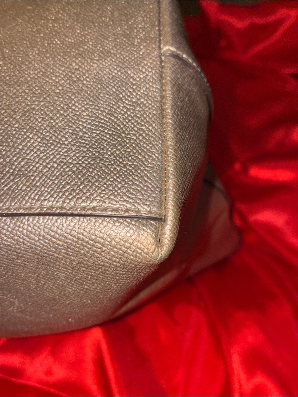 Coach Metallic Rose Gold Tote - Picture 6 of 15